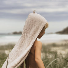 Load image into Gallery viewer, Organic Hooded Towel - Mushroom

