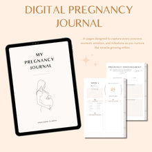 Load image into Gallery viewer, Printable/Digital  Pregnancy Journal
