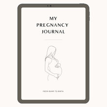Load image into Gallery viewer, Printable/Digital  Pregnancy Journal
