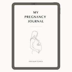 Printable/Digital  Pregnancy Journal