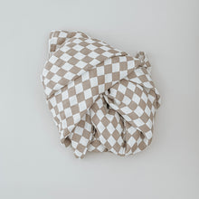 Load image into Gallery viewer, Organic Cotton + Bamboo Swaddle - Check
