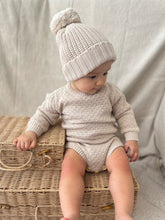 Load image into Gallery viewer, Bubble Knit Romper - Sand
