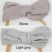 Load image into Gallery viewer, Organic Cotton + Bamboo Muslin Bows
